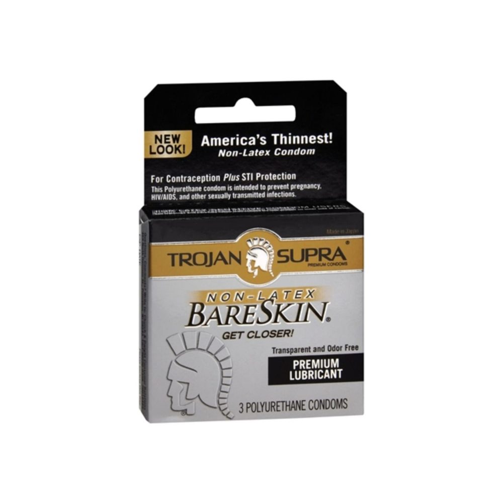 Trojan Supra Bareskin Non-Latex (6/3 pack)