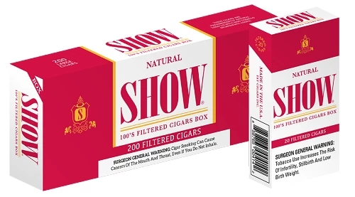 Show Filtered Cigars Box Natural (10x20 Ct)