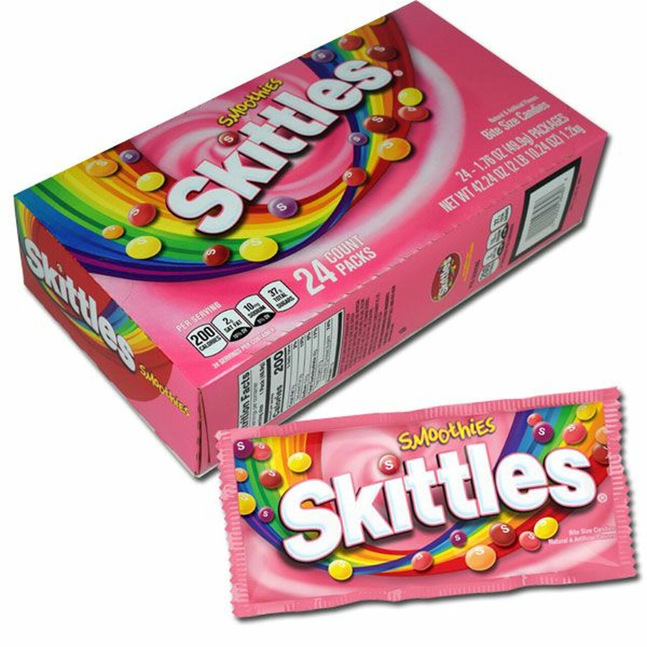Skittles Smoothies (24 Ct)