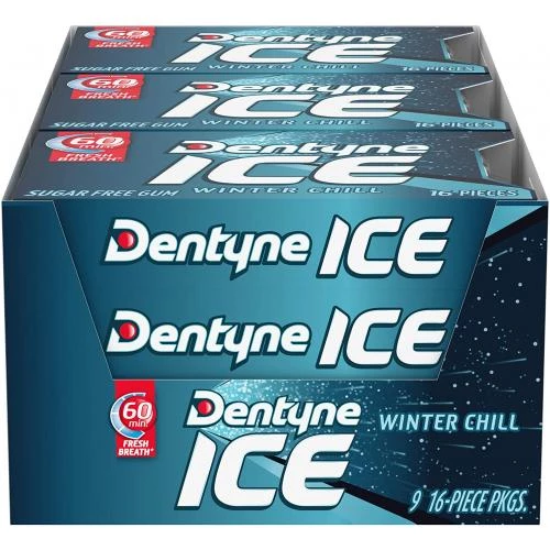 Dentyne Ice - Winter Chill (9 16-Piece Packs)