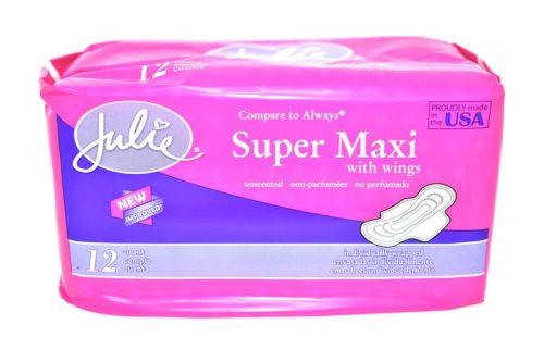 Julie Super Maxi (12 Ct) 1 Pack