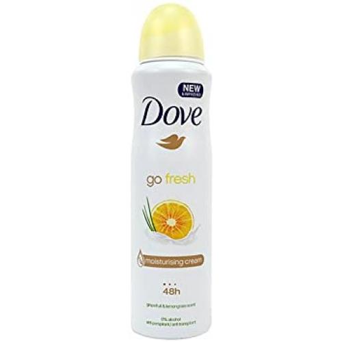 Dove Go Fresh Anti-Perspirant Spray - Grapefruit & Lemongrass Scent (150 ml)
