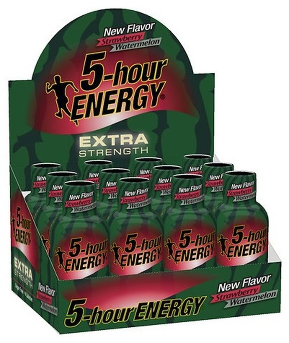 5 Hour Energy - Extra Strength - Strawberry Watermelon (12 Ct)