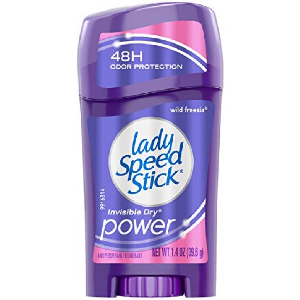Lady Speed Stick Invisible Dry Power - Wild Freesia (1.4 oz Stick)