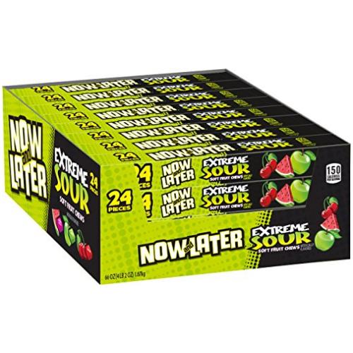 Now and Later Extreme Sour (24Ct)