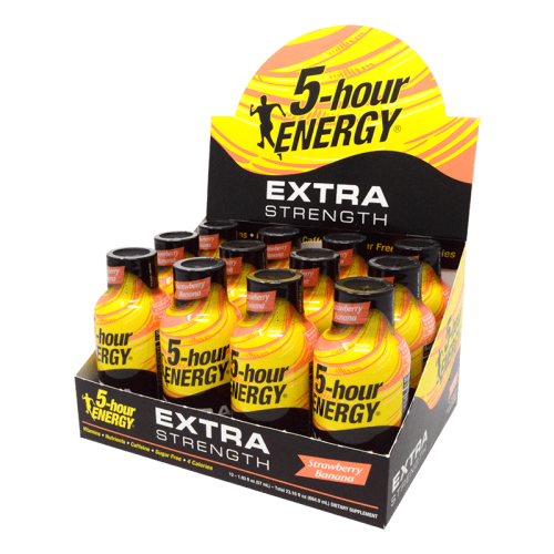 5 Hour Energy - Extra Strength - Strawberry Banana (12 Ct)