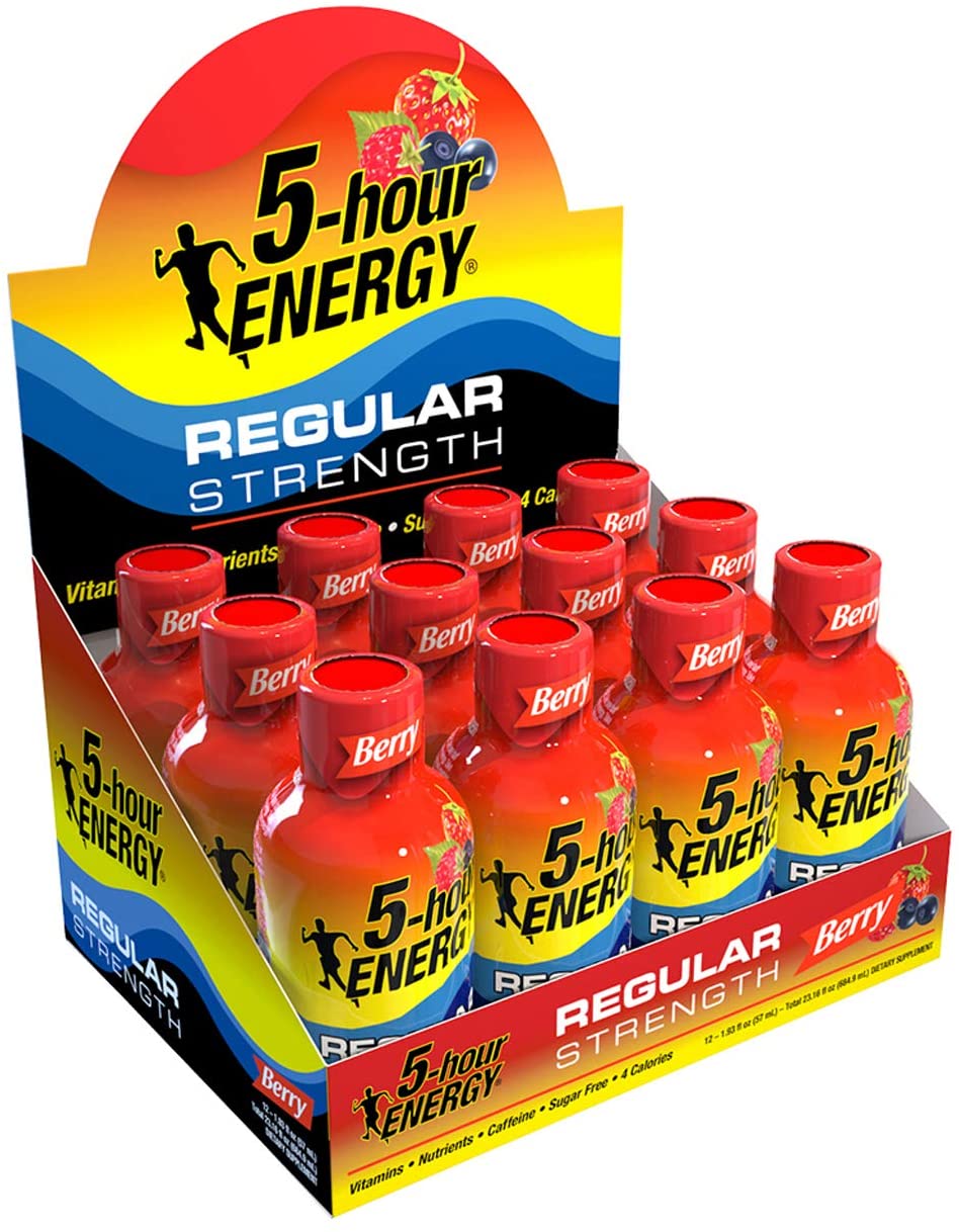 5 Hour Energy - Regular Strength - Berry (12 Ct)