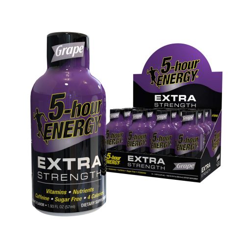 5 Hour Energy - Extra Strength - Grape (12 Ct)