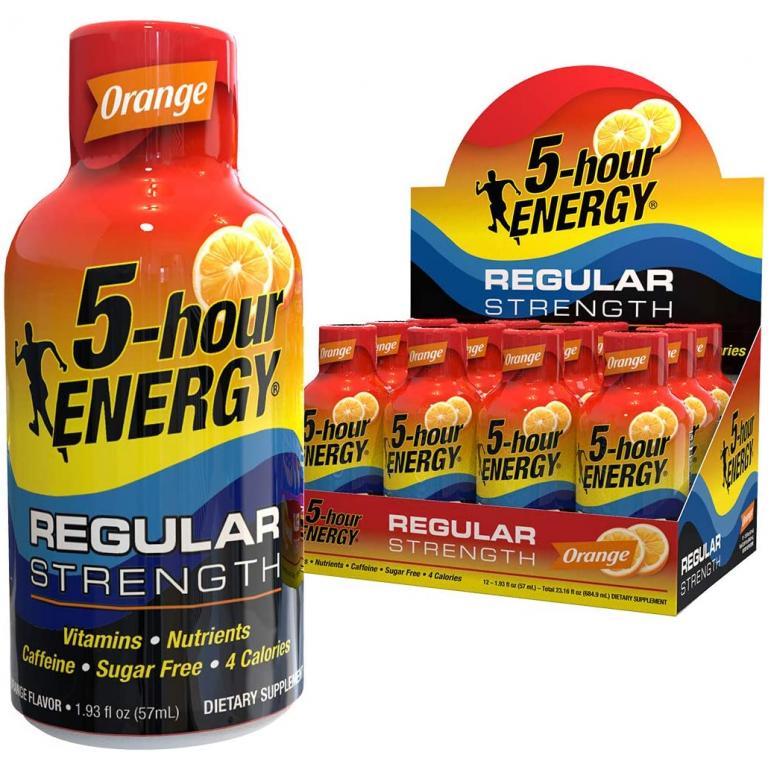 5 Hour Energy - Regular Strength - Orange (12 Ct)