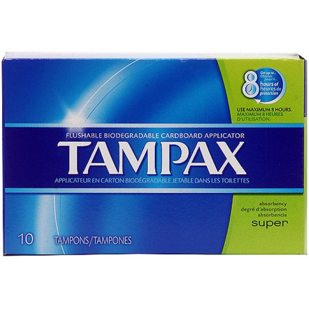 Tampax Super (10 Ct)