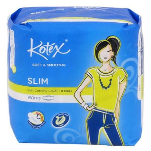 Kotex Slim Wing (8 Ct) 1 Pack