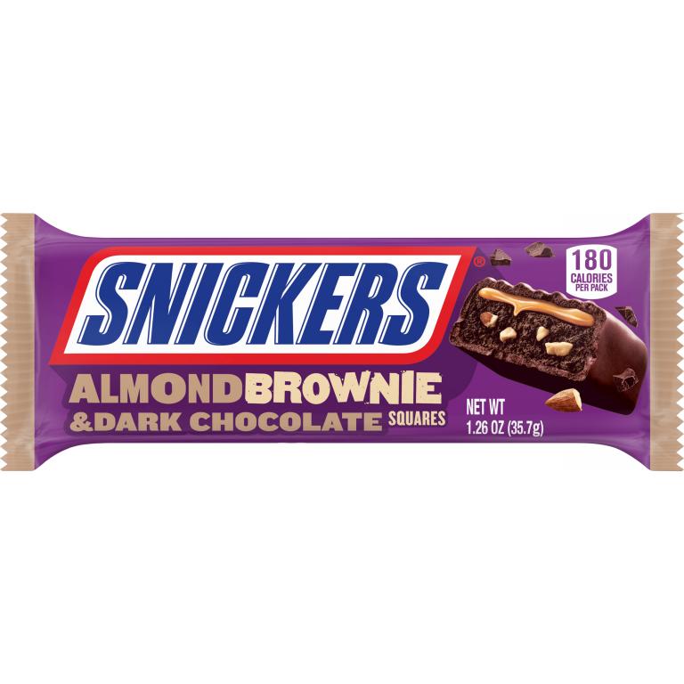 Snickers Almond Brownie & Dark Chocolate Squares (24 Ct)