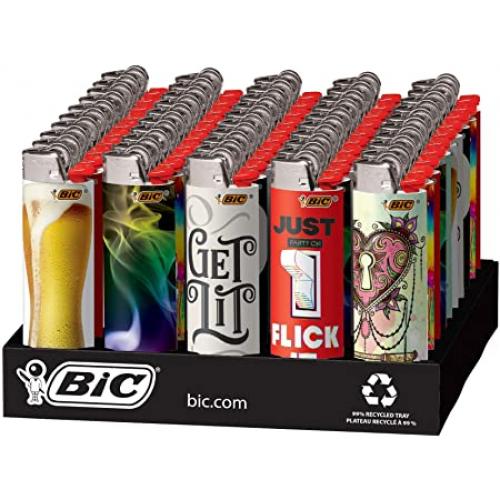 BIC Special Edition Favorites Series Lighters (50 Ct) Tray