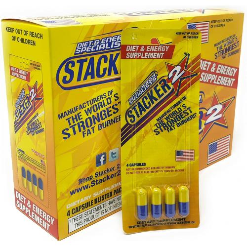 Stacker 2 Diet & Energy Supplement (4 pack - 24 Ct)