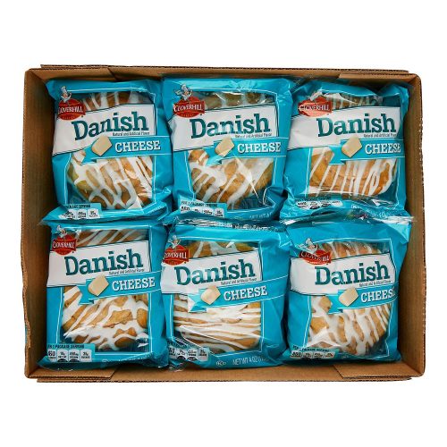 Cloverhill Bakery Danish - Cheese (6-4 oz Packages)