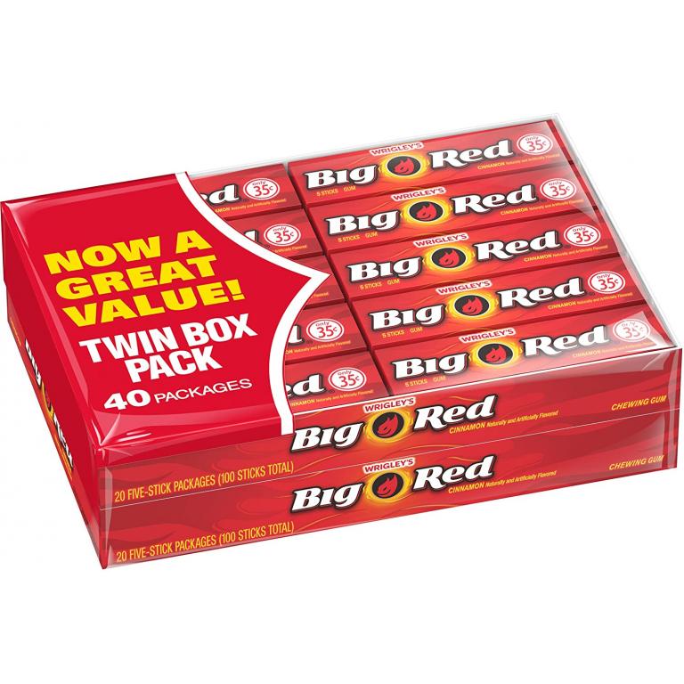 Big Red (40 Packs of 5)