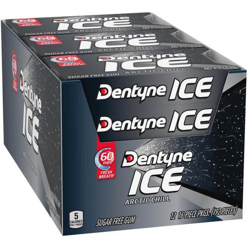 Dentyne Ice - Arctic Chill (12 16-Piece Packs)