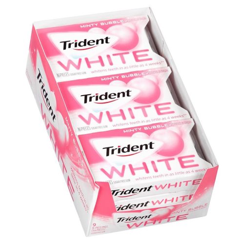 Trident White - Minty Bubble (9 16-Piece Packs)