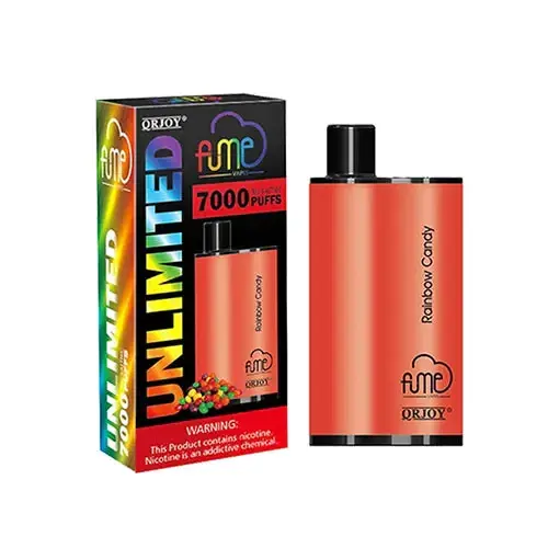 FUME UNLIMITED 7000 PUFFS RAINBOW CANDY 5 CT