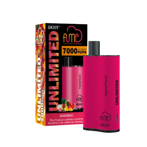 FUME UNLIMITED 7000 PUFFS TROPICAL PUNCH 5 CT